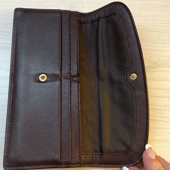 Coach Brown Slim Wallet Gently Used Perfect Condition Like New - Picture 3 of 9